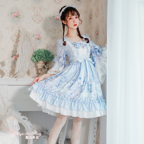 Swan lake sweet Lolita dress - Picture 1 of 7
